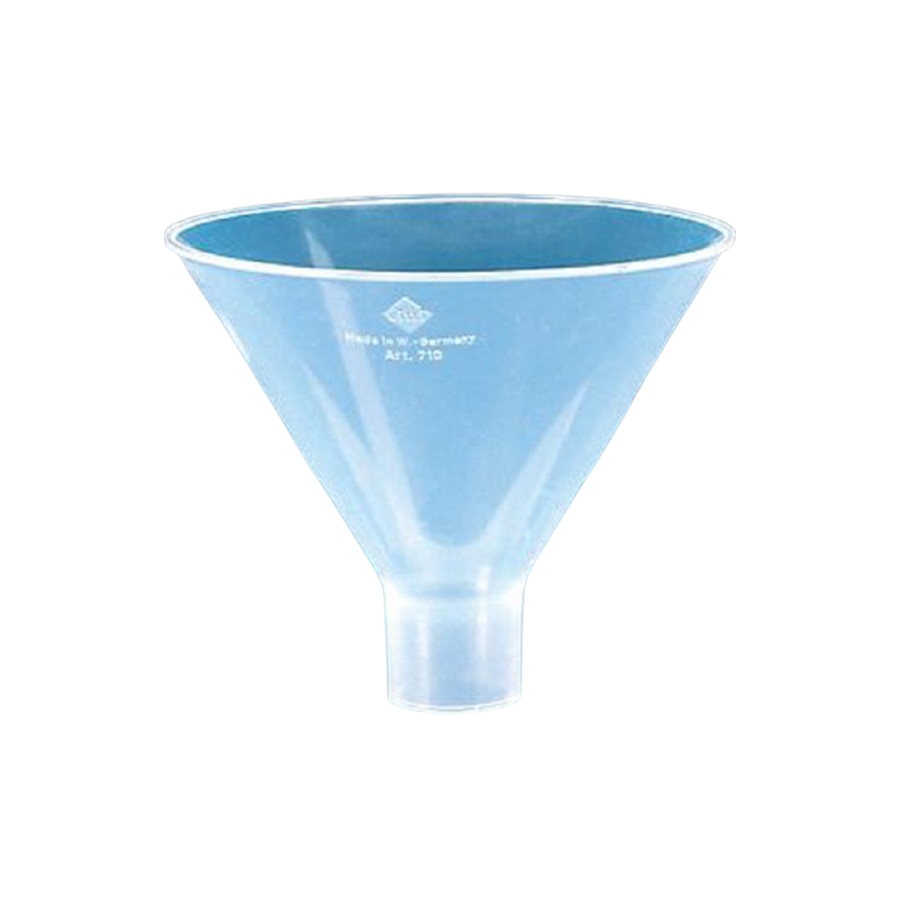 BrandTech 71194 Powder Funnel, PP, dia=150mm, length=138mm, stem dia=28mm