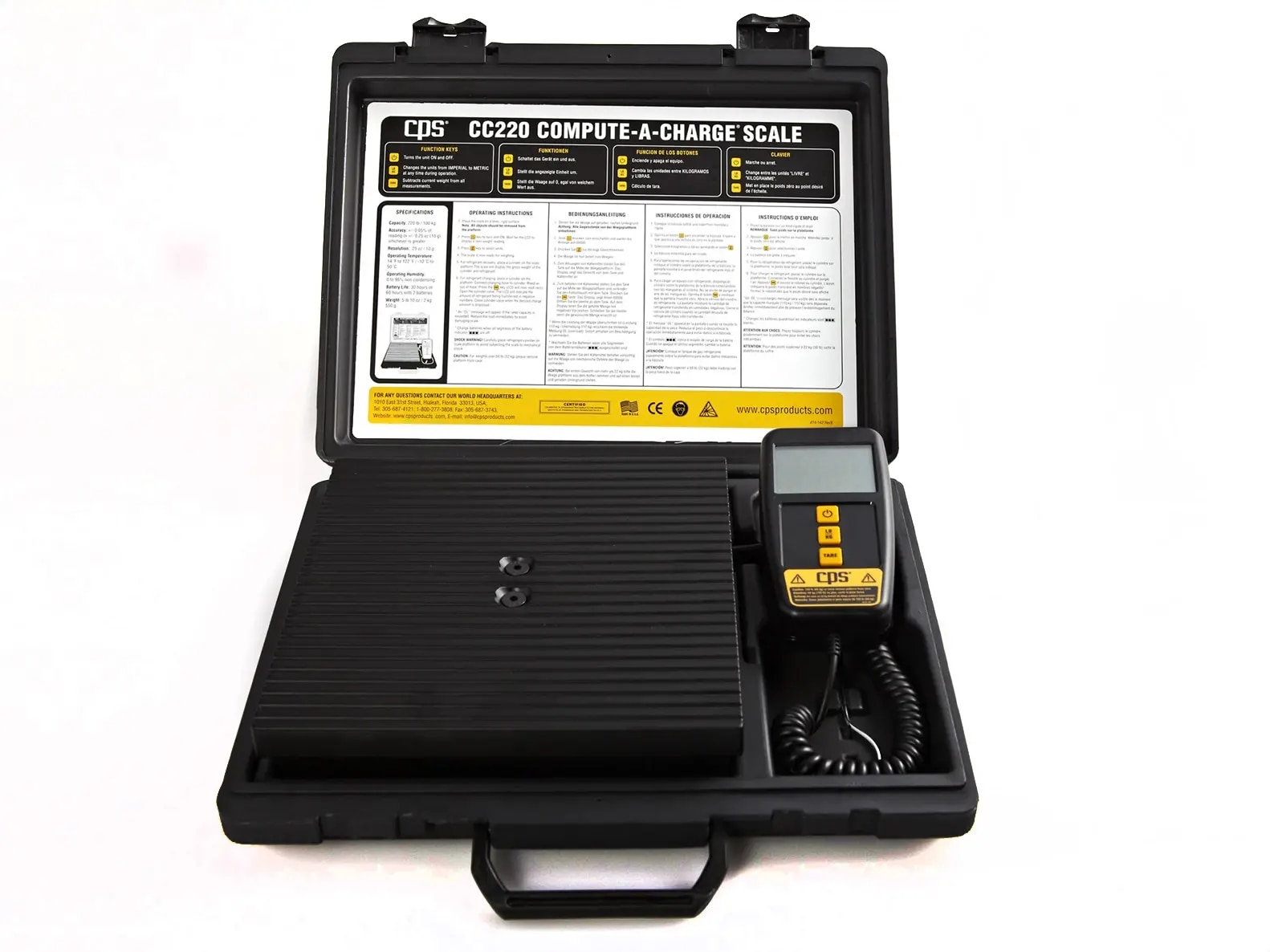 CPS CC220 Compute-A-Charge 220 Lb Electronic Scale